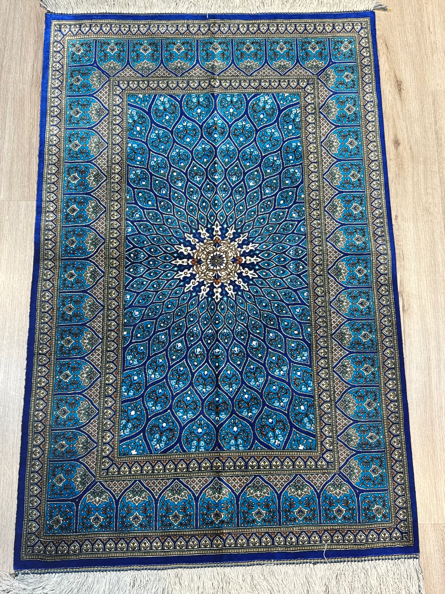 Silk Rug. Celestial Dome.