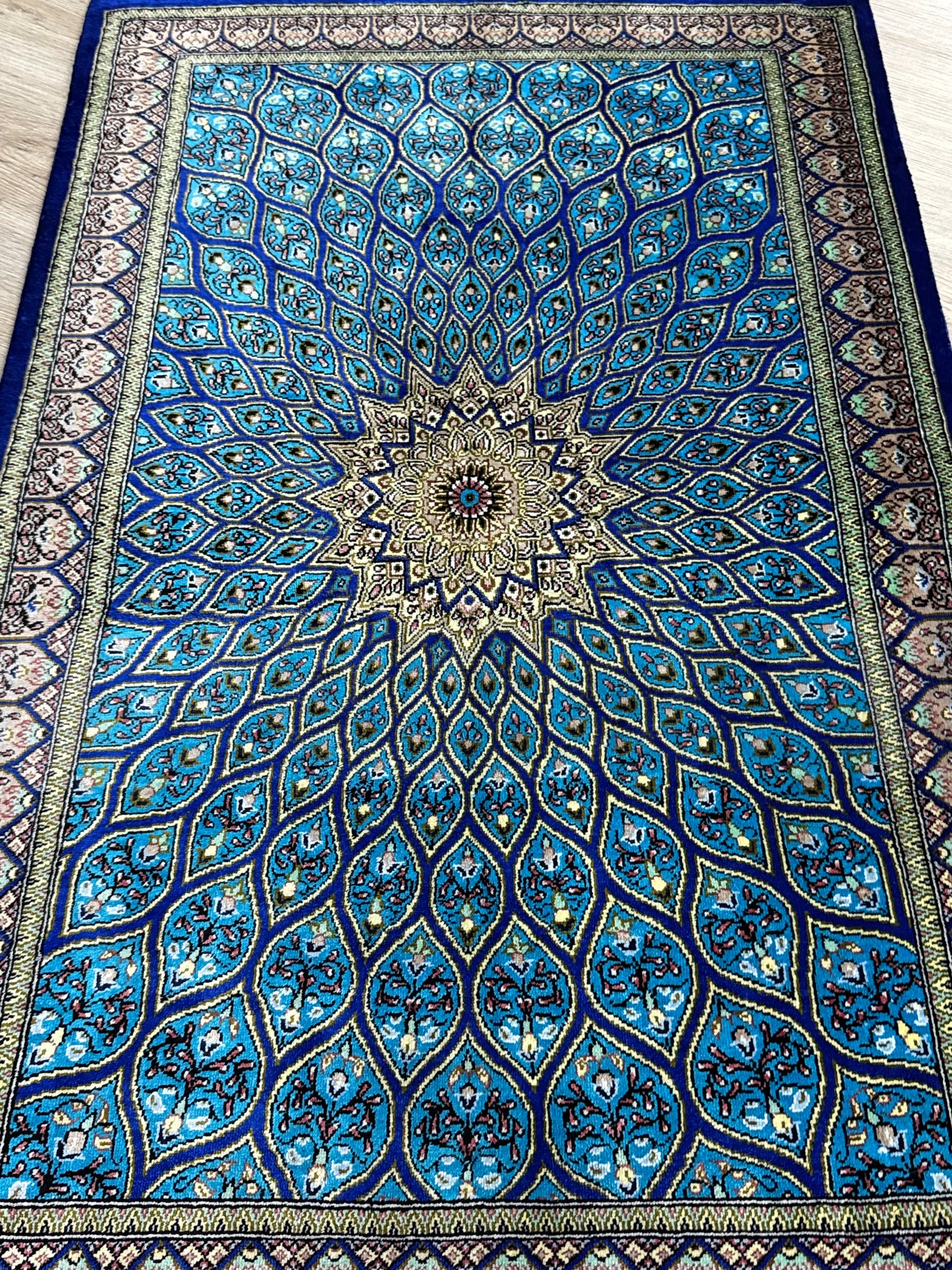 Silk Rug. Celestial Dome.