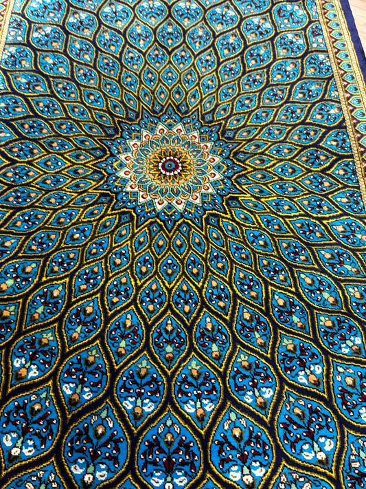 Silk Rug. Celestial Dome.