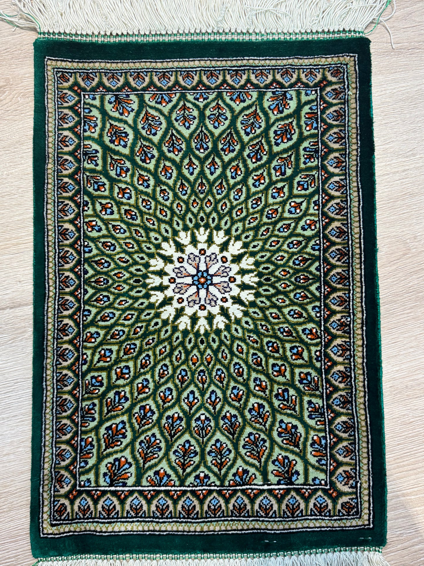 Silk Rug. Celestial Dome.