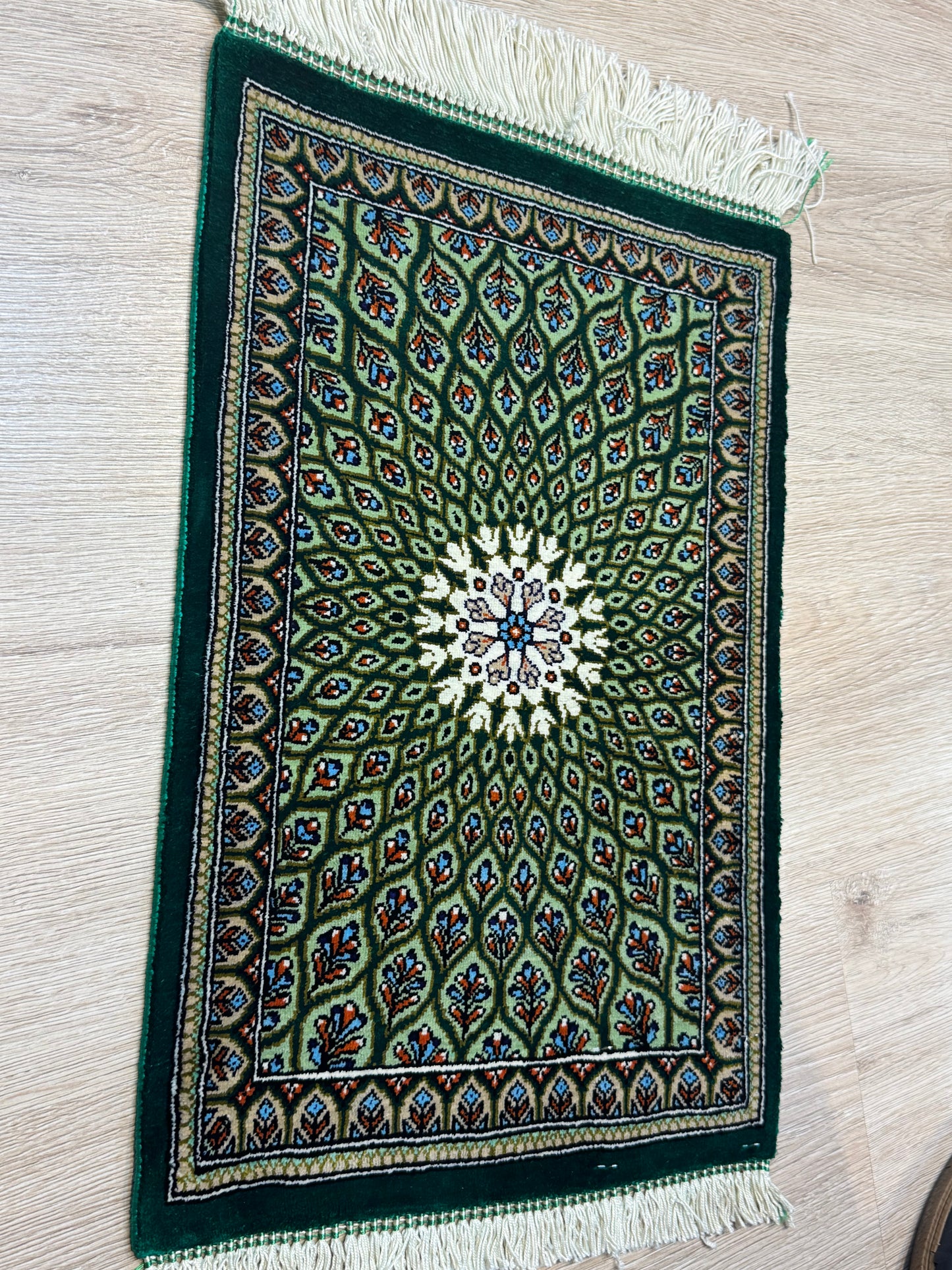 Silk Rug. Celestial Dome.