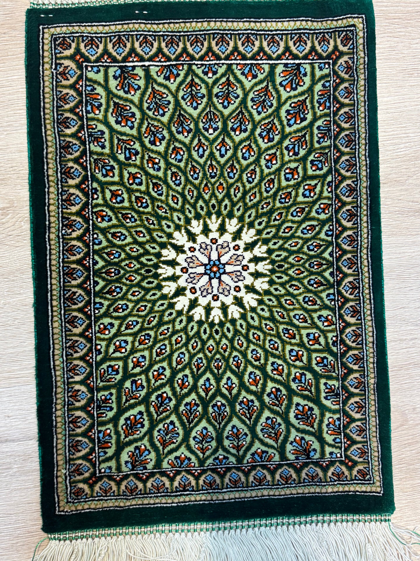 Silk Rug. Celestial Dome.