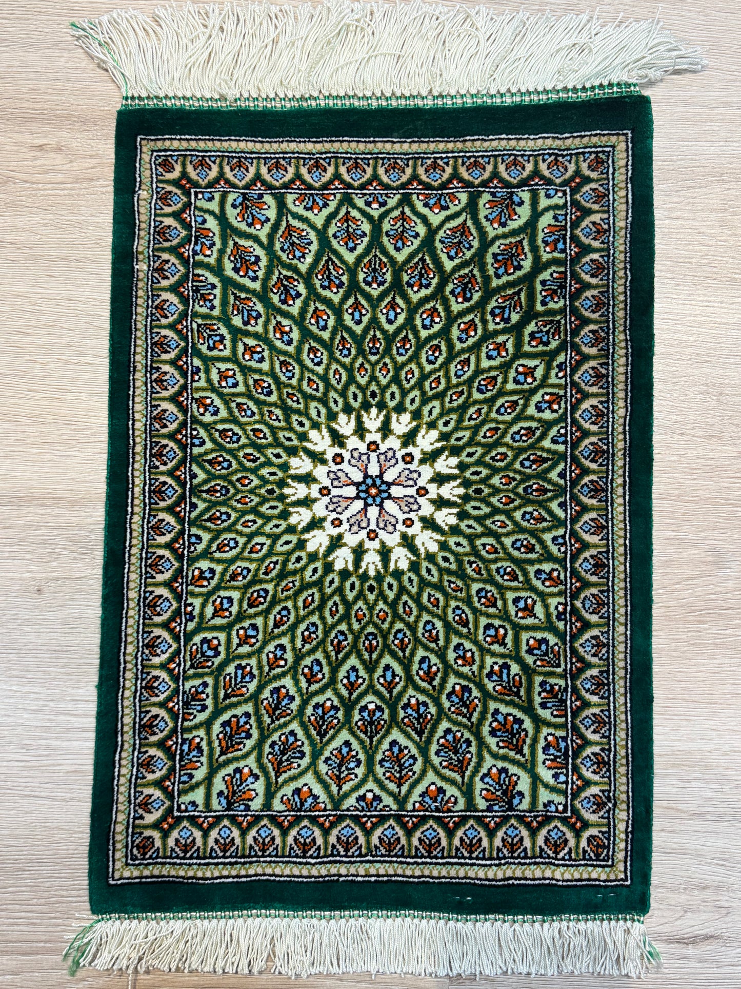 Silk Rug. Celestial Dome.