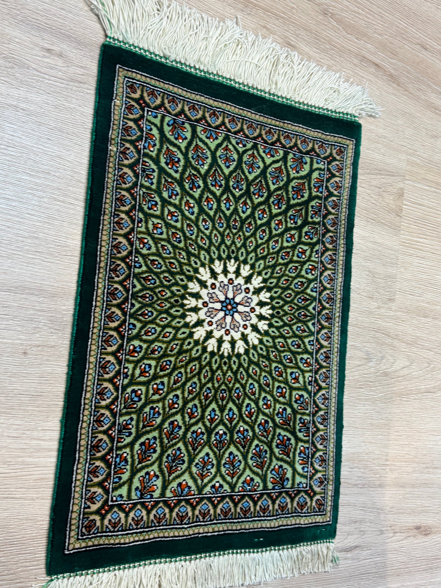 Silk Rug. Celestial Dome.