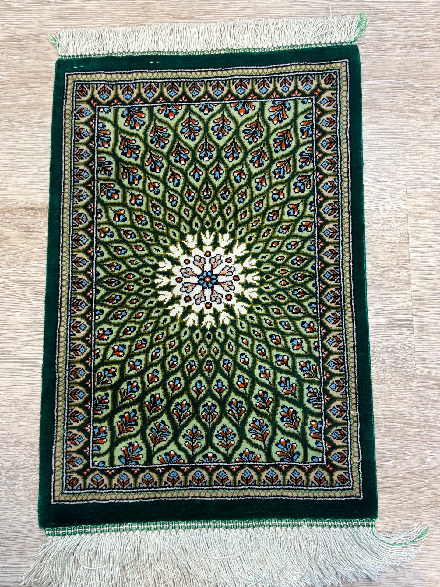 Silk Rug. Celestial Dome.