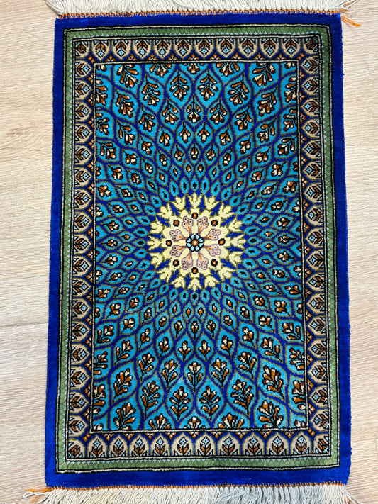 Silk Rug. Celestial Dome.