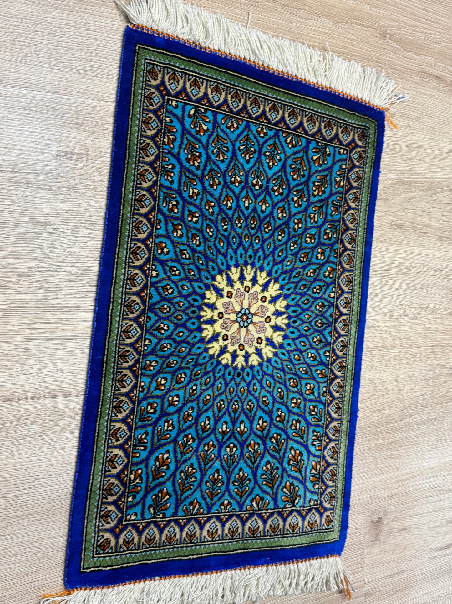 Silk Rug. Celestial Dome.