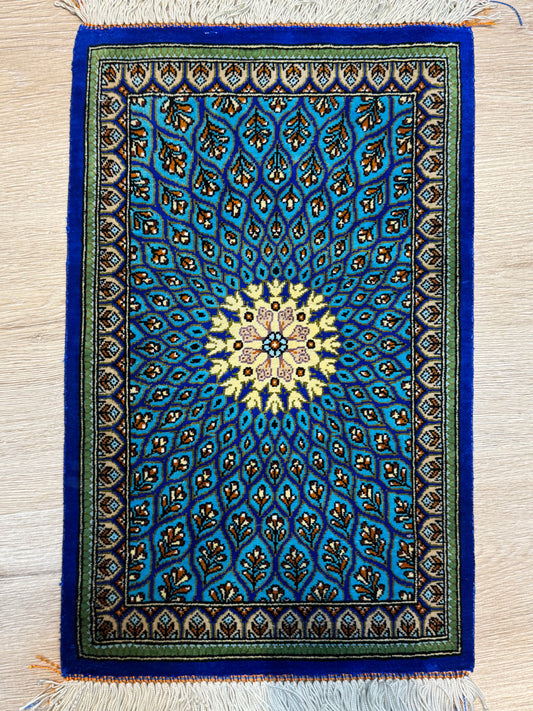 Silk Rug. Celestial Dome.