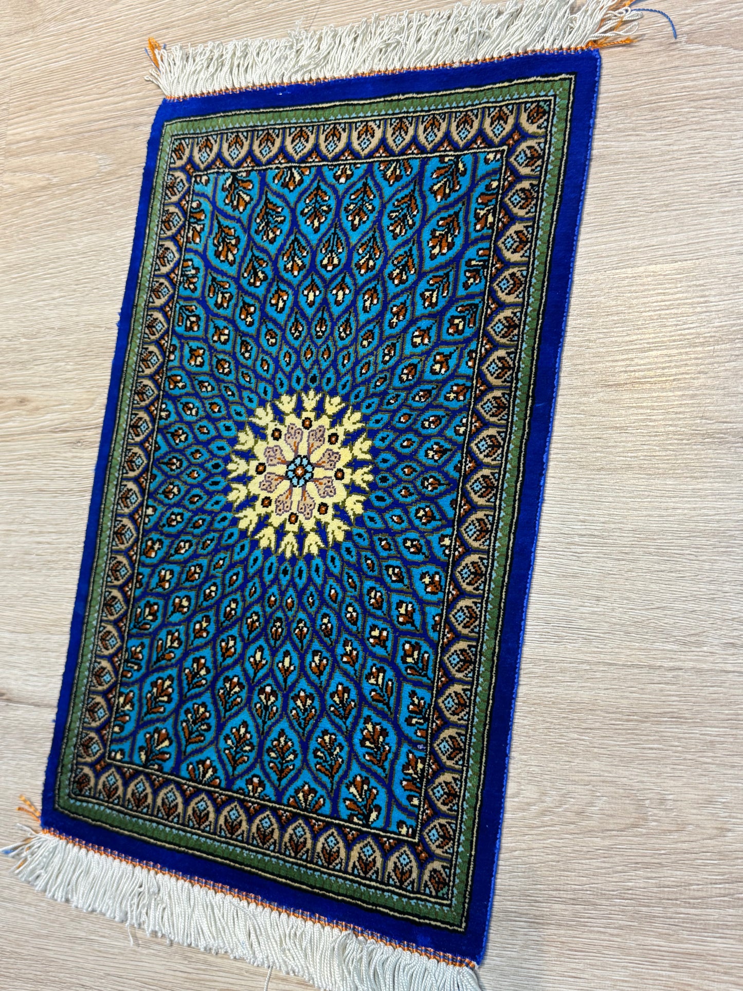 Silk Rug. Celestial Dome.