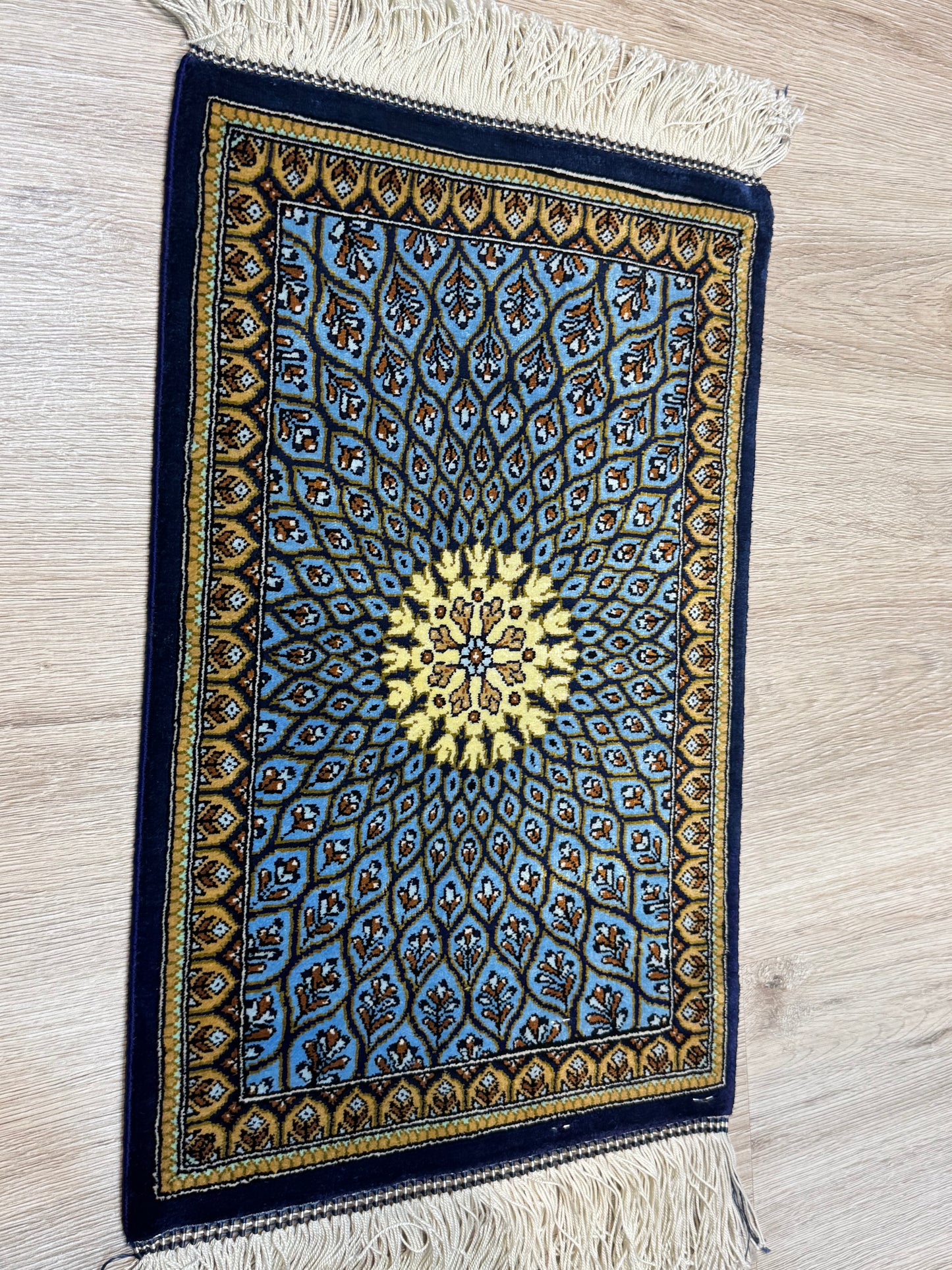 Silk Rug. Celestial Dome.