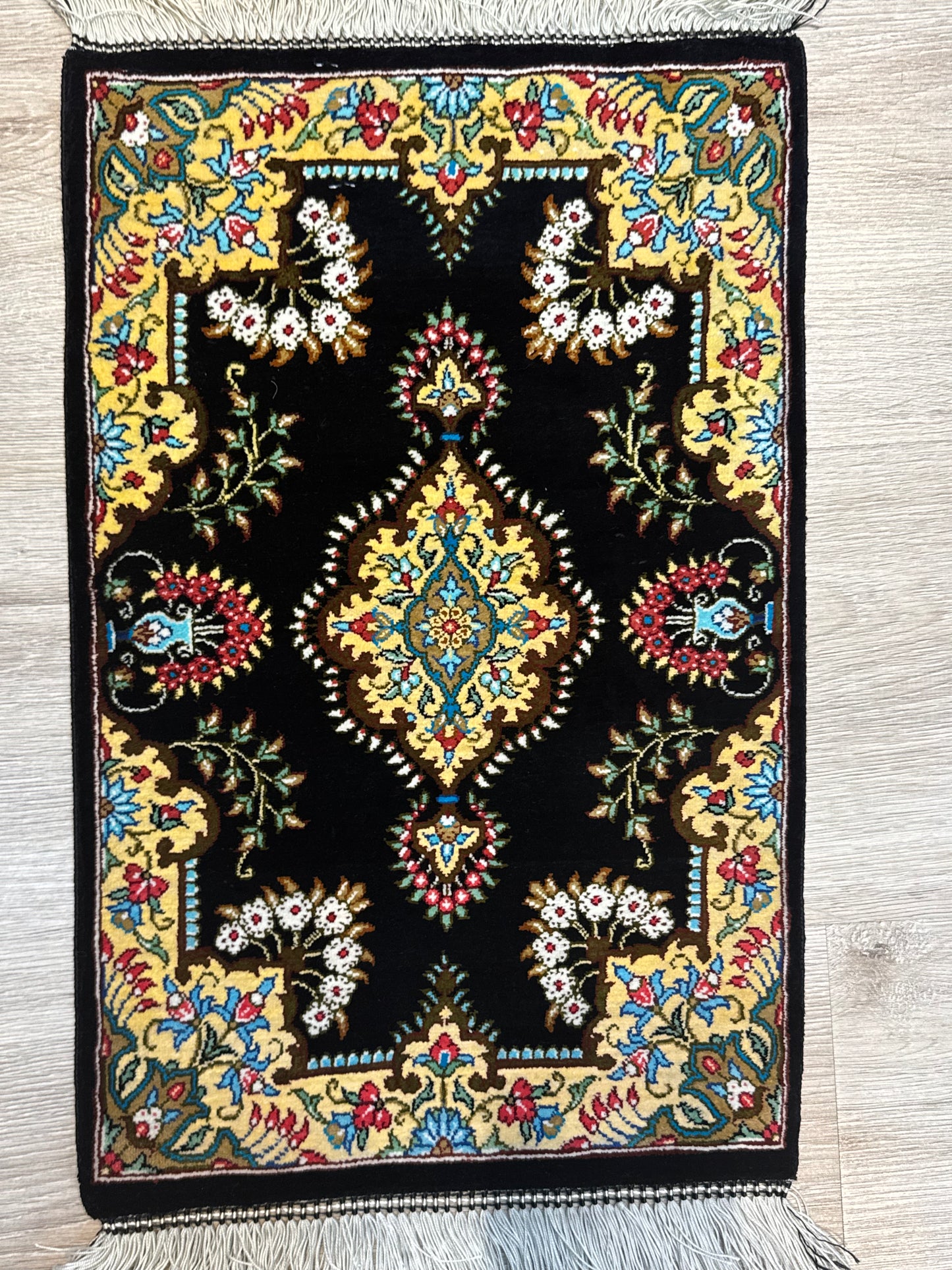 Silk Rug. Celestial Dome.