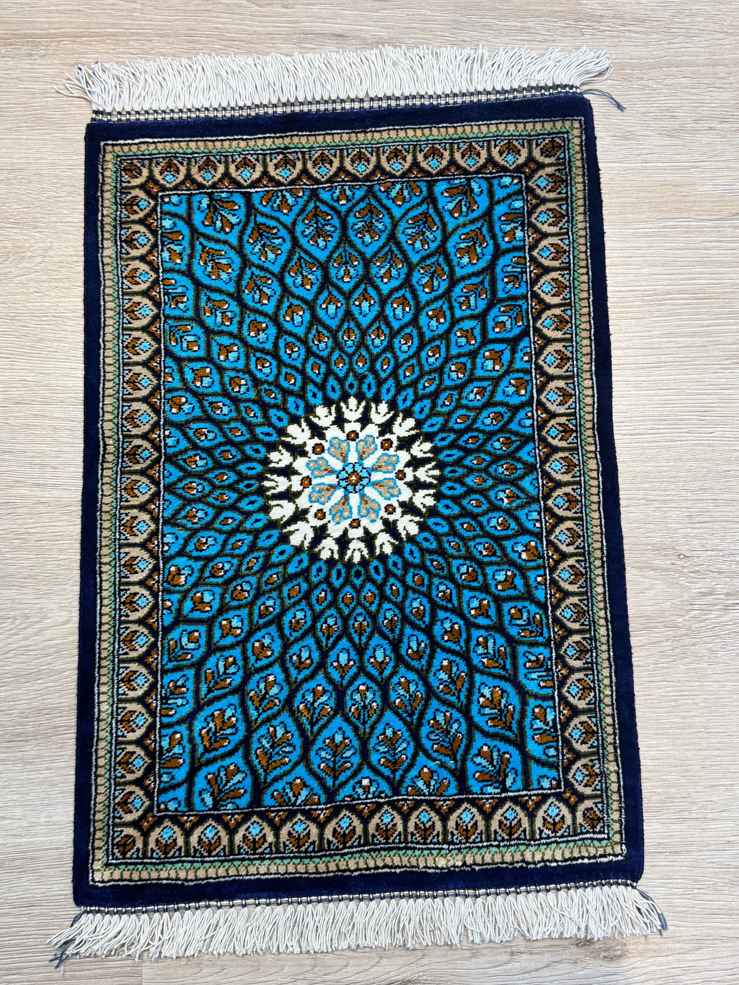 Silk Rug. Celestial Dome.