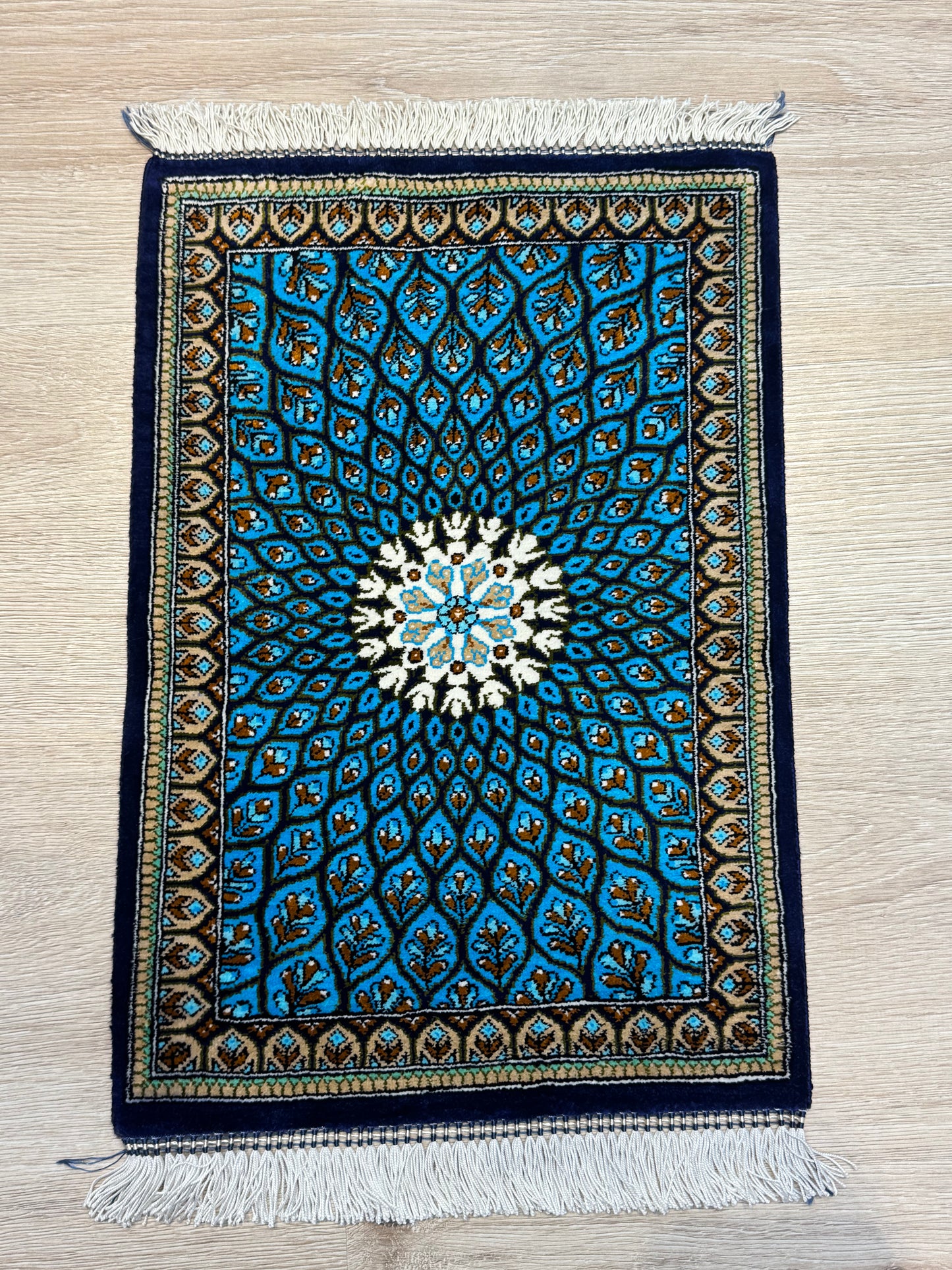 Silk Rug. Celestial Dome.