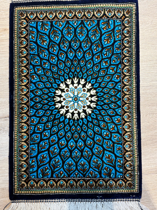 Silk Rug. Celestial Dome.