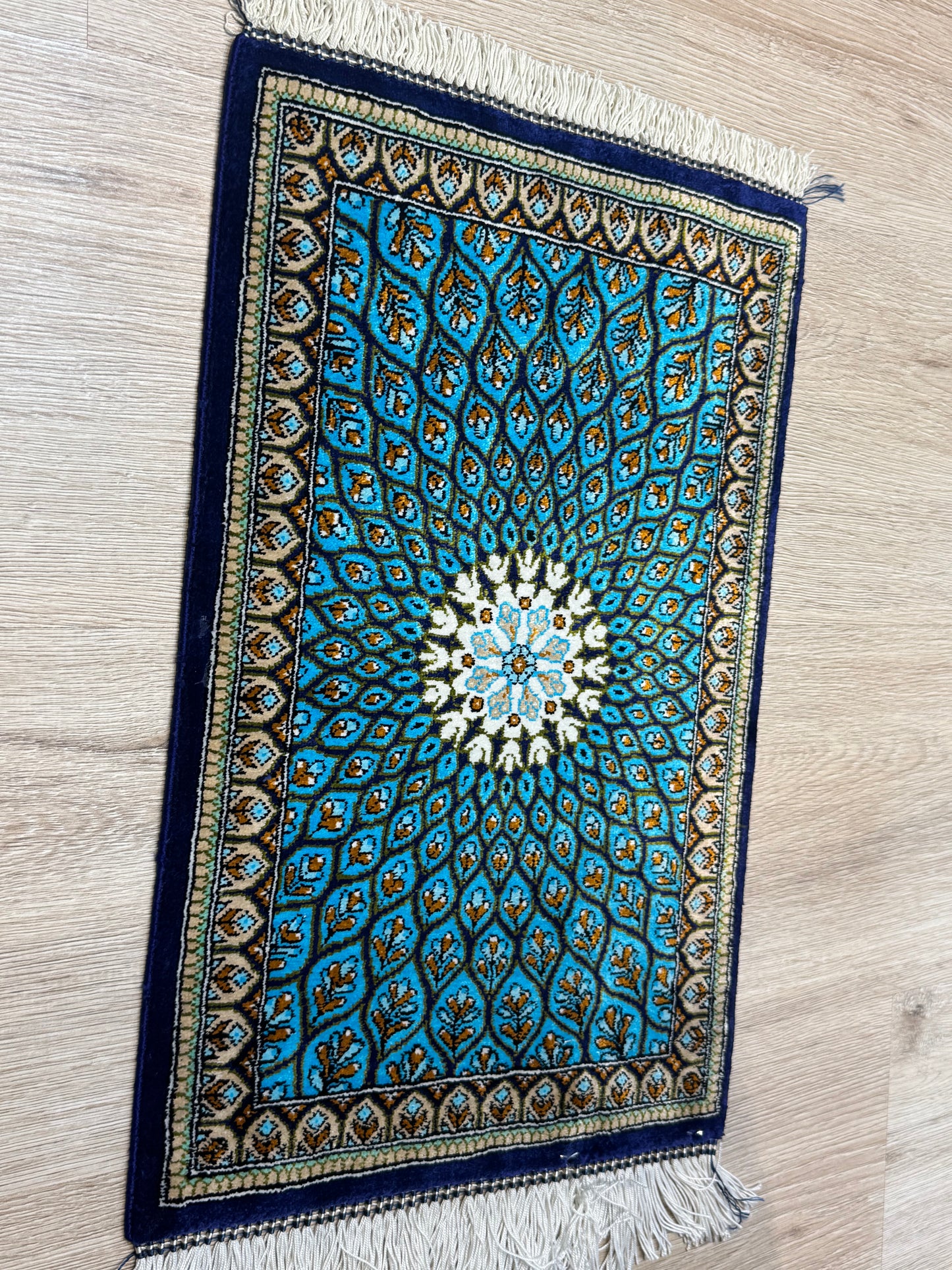 Silk Rug. Celestial Dome.