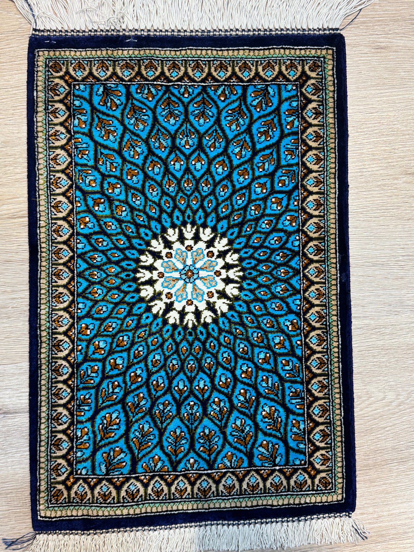 Silk Rug. Celestial Dome.