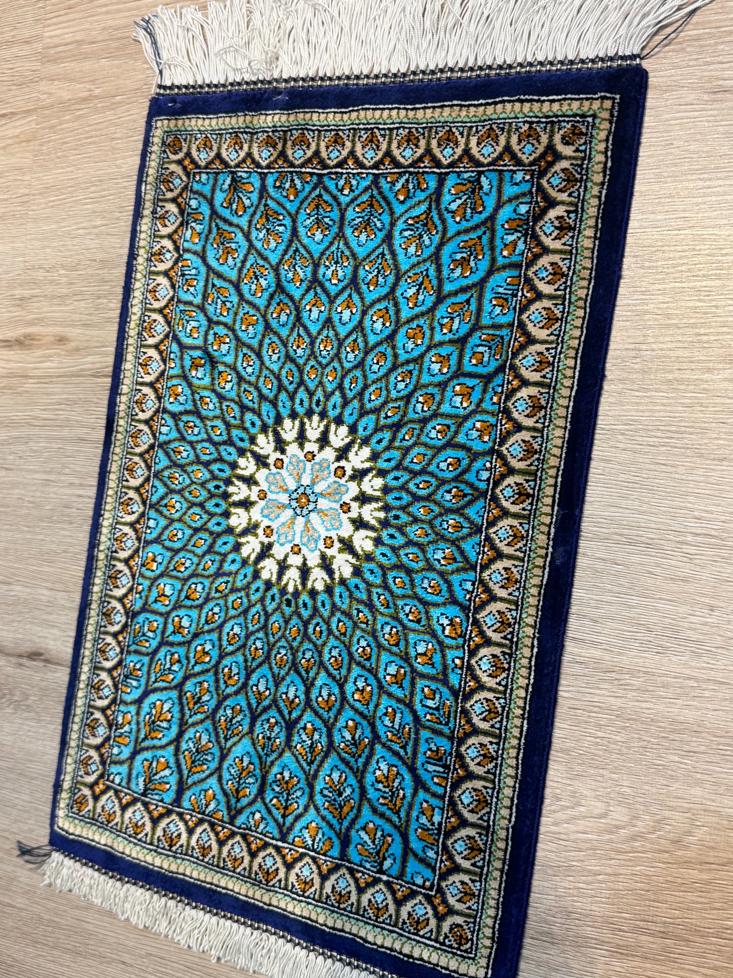 Silk Rug. Celestial Dome.