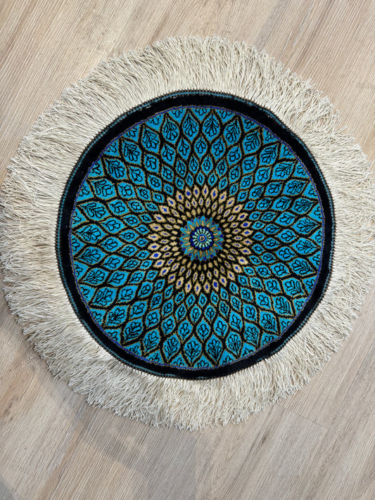 Silk Rug. Spherical Dome.